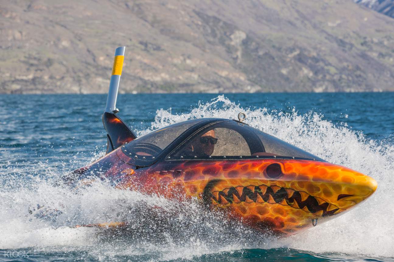 Hydro Attack Shark Boat Ride in Queenstown Klook New Zealand